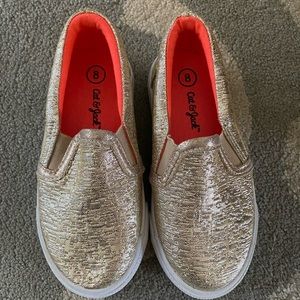 Cat & Jack Toddler girl slip on shoes